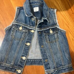 GAP Blue Denim Vest for Kids